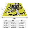 Murder Drones Knitted Blankets Velvet Uzi Doorman Aesthetic Soft Throw Blanket for Home Couch Bed Rug