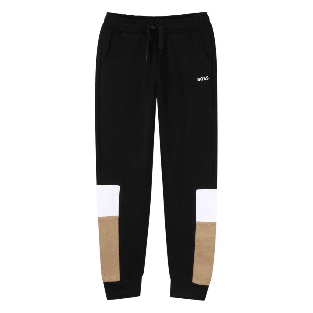 Boss Childrens/Kids Colour Block Joggers
