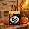 Non-woven Halloween Totes Candy Bag Cute Pumpkin Ghost Tote for Kids Spooky Festive Party Favor Cartoon Pattern Treat Bag Party Trick or Bags