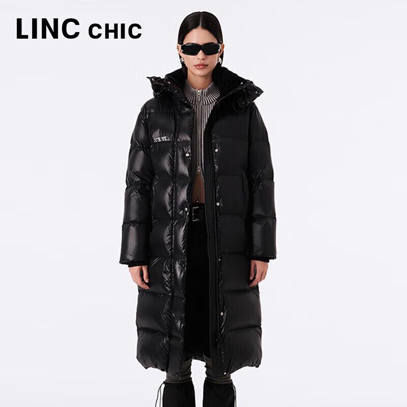 Jinyujie Women's Long Thickened Puffer Down Jacket