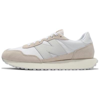 Nb 237 Retro Vielseitig Niedrig geschnitten Lässig Laufschuhe Herren Sneaker Rosa Weiß MS237TWS