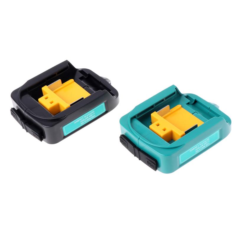 

Горячий USB-адаптер зарядного устройства-конвертер для Makita ADP05 BL1815 BL1830 BL1840 BL1850 литий-ионный аккумулятор 14,4-18 В адаптер питания