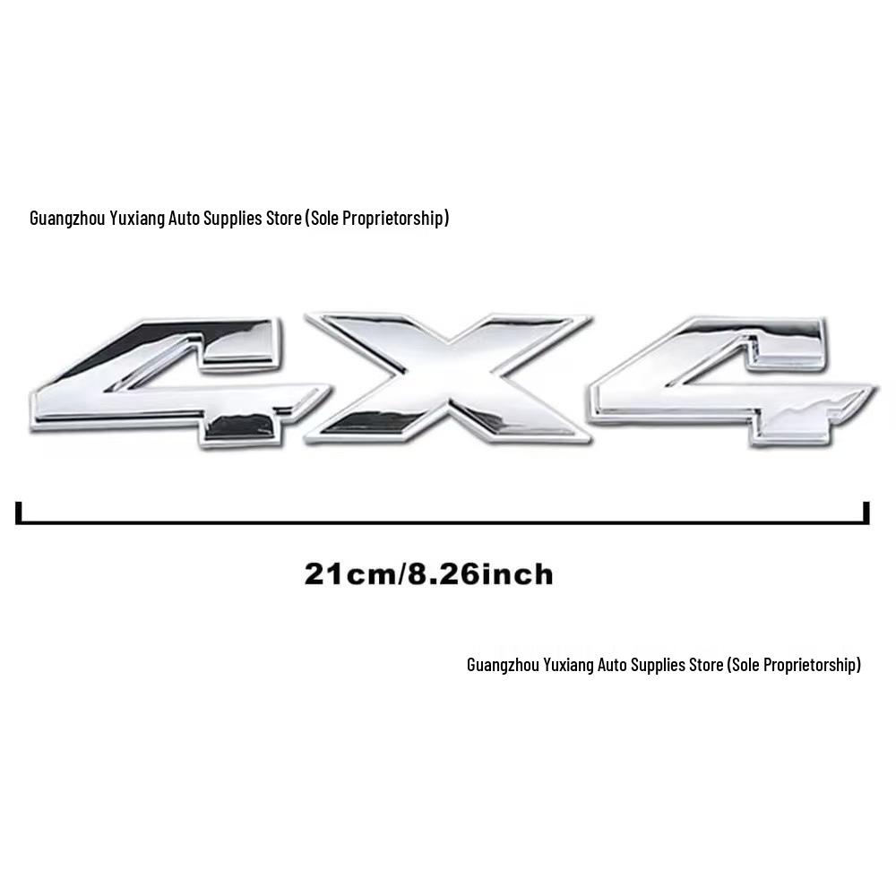 Dodge & Jeep 4X4 Off-Road Auto Logo Sticker voor Grand Cherokee & Wrangler