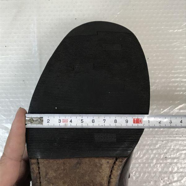 Fratelli Rossetti Leather McKay Coin Loafer 7.5 26 Brown Business Dress Shoes(USED)