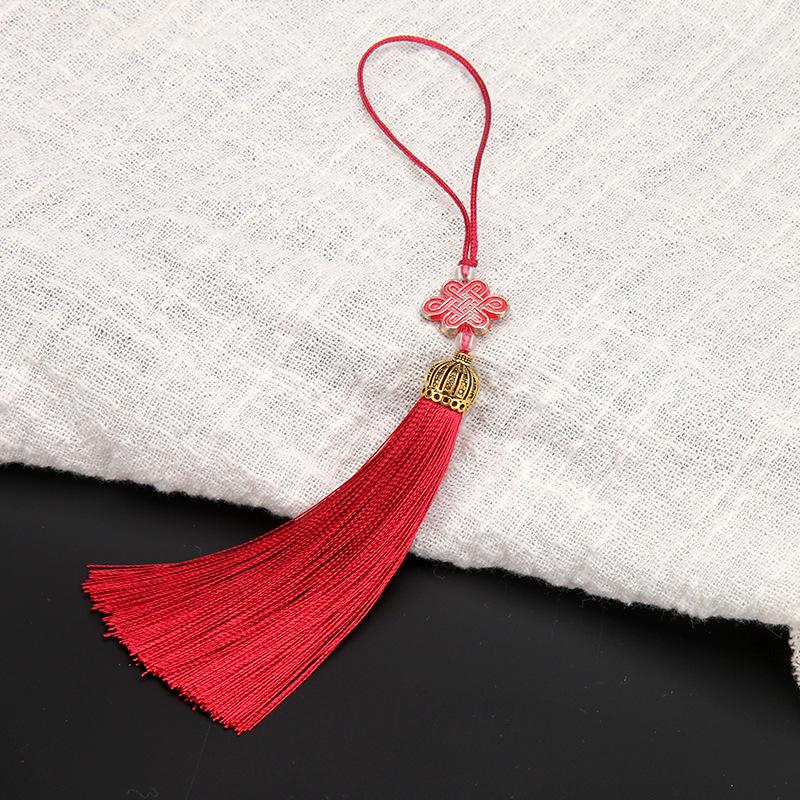 8CM Chinese Knot Tassel Bookmark & Pendant Jewelry Decoration