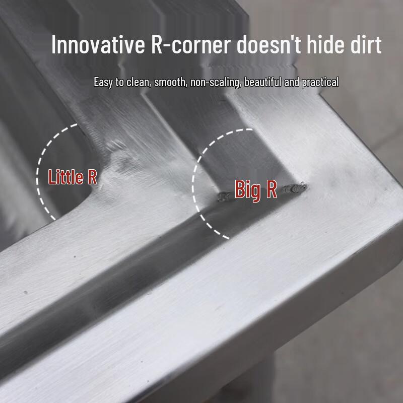 Beifu Thickened 304 Stainless Steel Commercial Utility Sink