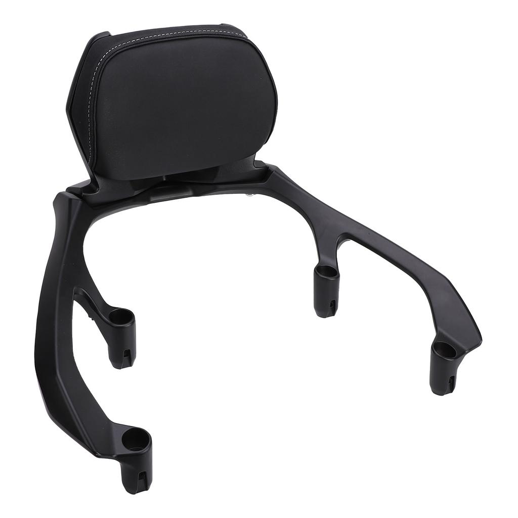 Motorcycle Passenger Low Backrest Bar with Back Rest Pad Docking Hardware Kits Detachable Rear Back