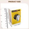1/12 Washing Machine Toy Pretend Play Appliance Miniature Washer Model for Window Display
