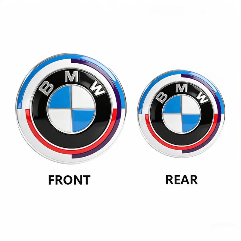Vbjly8 BMW Auto Frontgrill Heckkofferraum Emblem Deckel Zubehör für BMW M E46 E90 E60 F30 F10 E39 E36 F20 G30 G20 E87 E92 E91 E30 F31 X3
