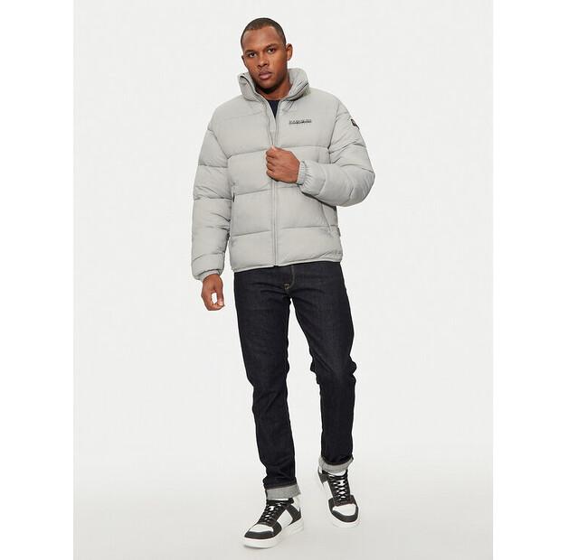 Зимняя куртка Napapijri A-Suomi NP0A4GJF Серая стандартного кроя