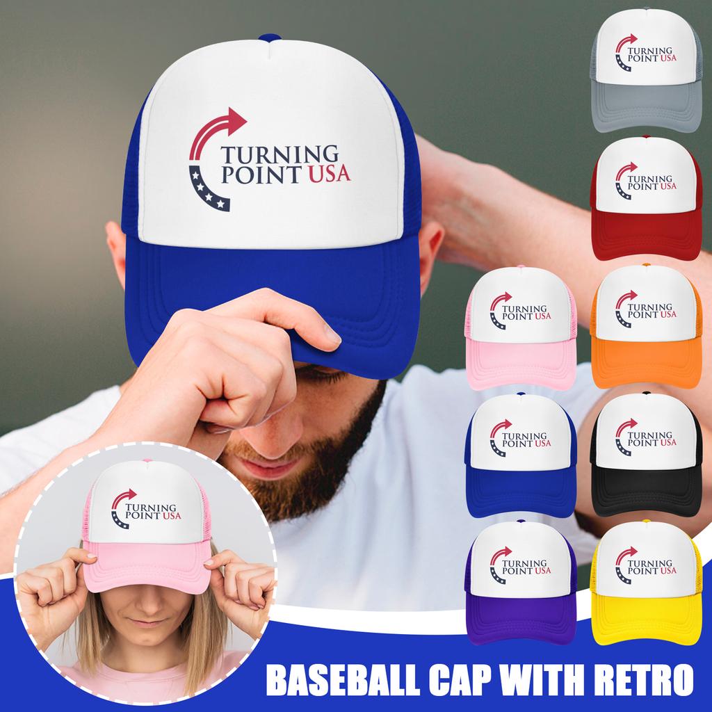 Baseball Cap With Retro , Cotton Washable Adjustable, A Gift For Friends