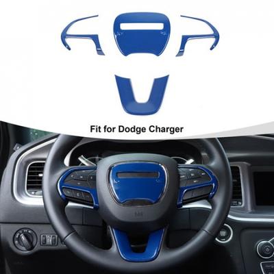 Steering Wheel Control Panel Cover Trim For Dodge Charger 2015- Accessories