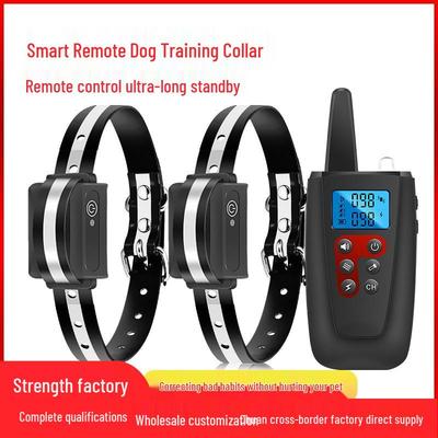 Waterproof Smart Remote Dog Trainer - Multi-Mode Bark Control for Two Dogs