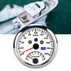 85mm 200kmCelsiush GPS Speedometer 0‑8000rpm Tachometer Gauge LCD Red Backlight Waterproof for 12VCelsius24V Car Boat Yacht RV Truck