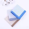 3Pcs 43x43cm Men Casual Pocket Square Scarf Sweat Towel Cotton Handkerchiefs Male Adult Decor Random Color
