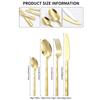 4Pcs Silver Stainless Steel Dinner Cutlery Set Knife Fork Spoon Dinnerware Mirror Tableware Set Wedding Birthday Silverware