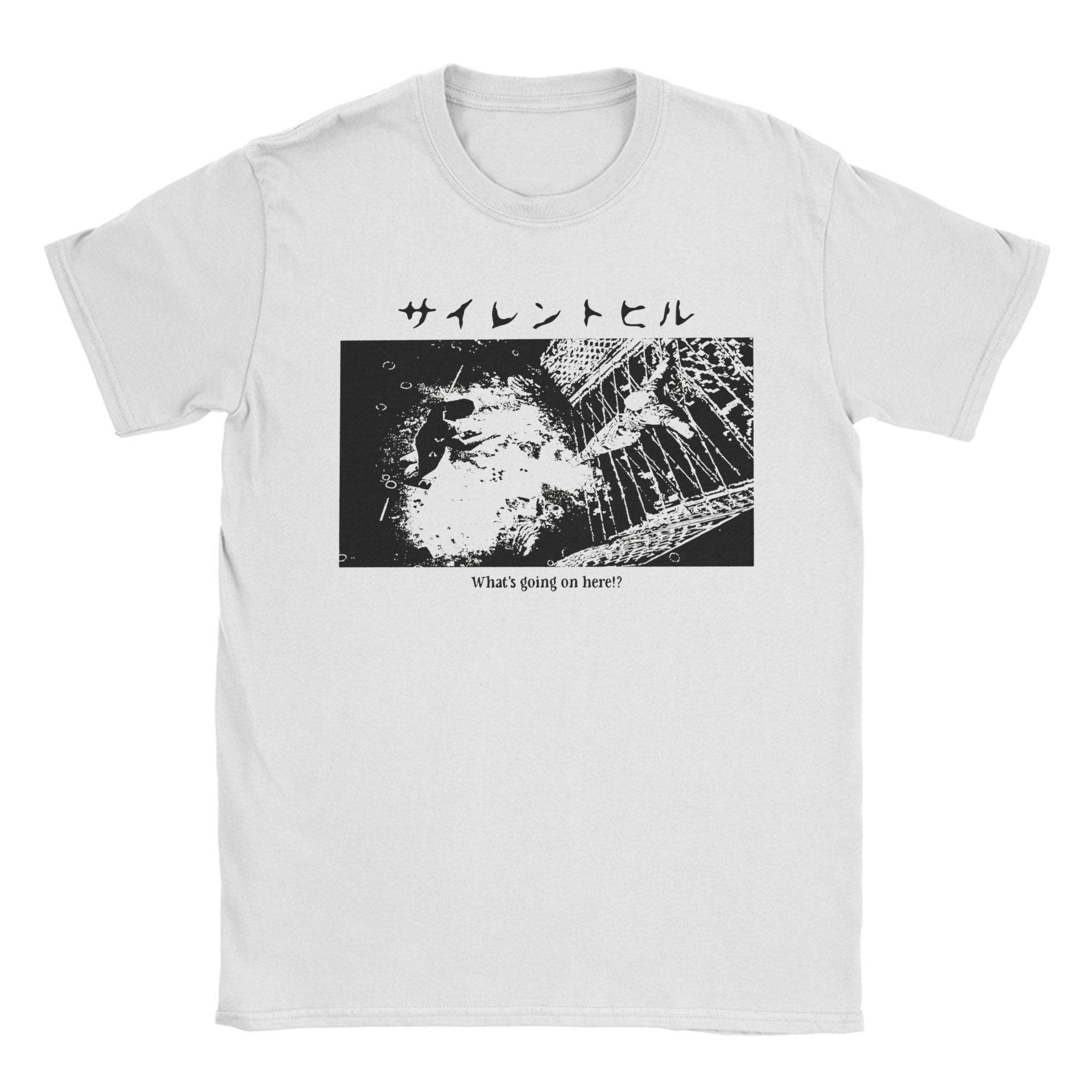 

Silent Hill Horror Game Heavens Night T-Shirt Summer SH3 Heather Cotton T-Shirts for Men Hippie Tshirt Short-Sleeved Top Tees 4XL