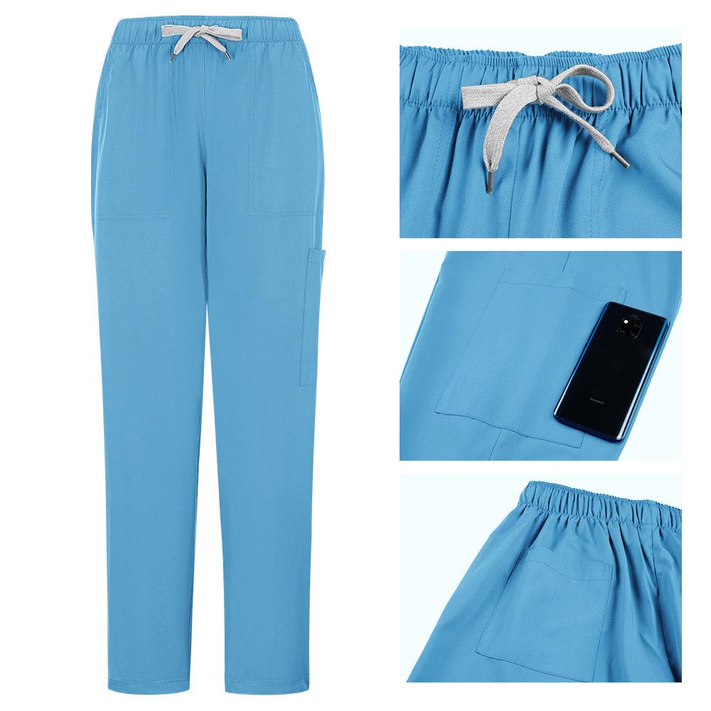 Unisex Medical Scrub Suit - Sweat-Absorbing, Heat-Dissipating Workwear for Hospital Operating Rooms