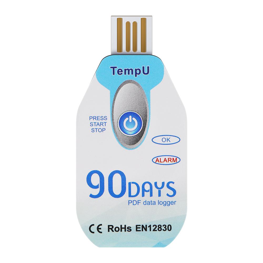 USB Temperature Humidity Data Logger Hygrograph Data Recorder For Food Medicine Cold Chain Transport PDF Report 30/60/90 Days