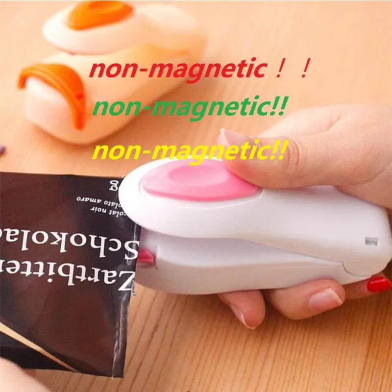 Mini Plastic Bag Sealer Machine Storage Bag Clip Sealing Machine Portable Sealer Packing Seal For Food Snack Kitchen Gadgets