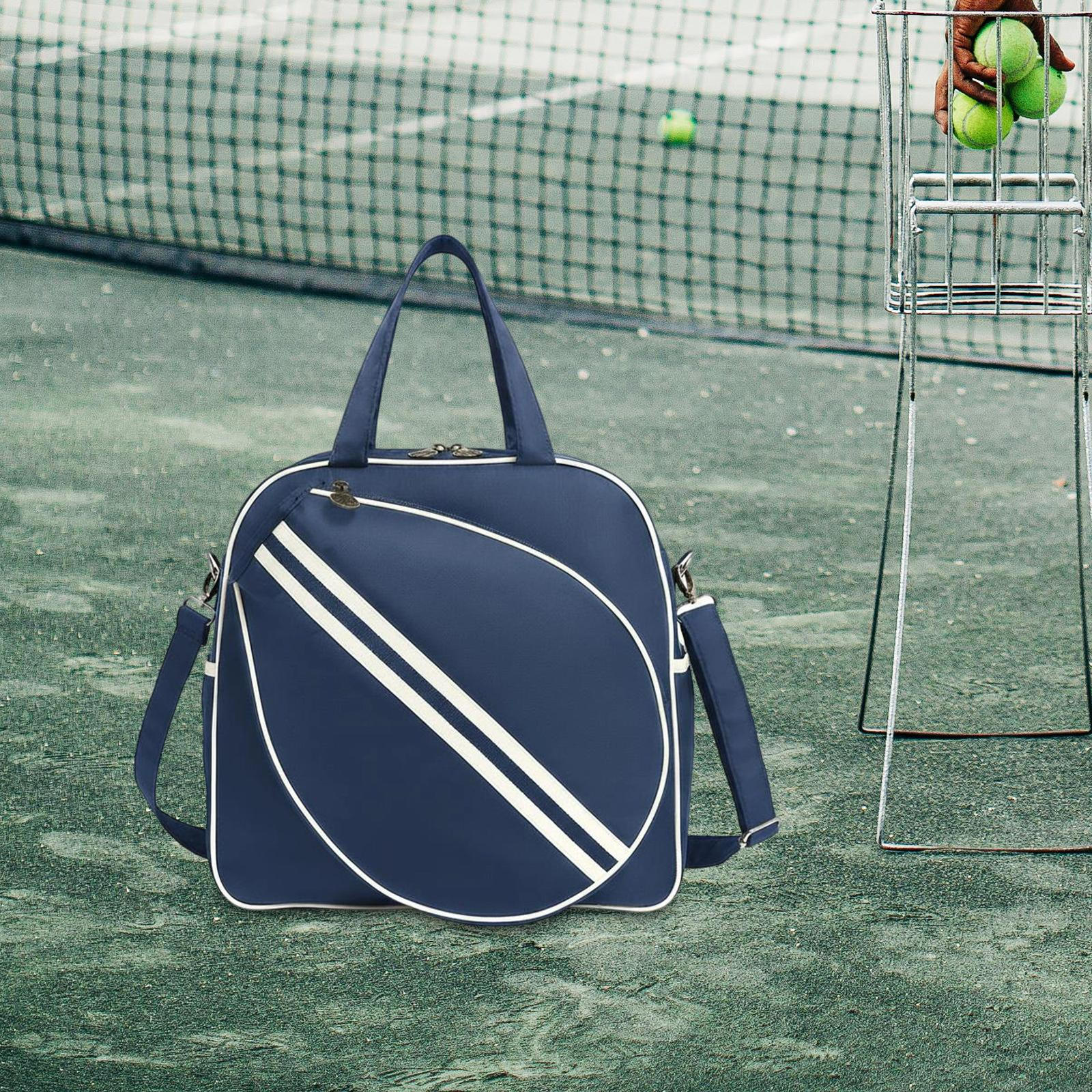 

Pickleball Tote Bag Tennis Shoulder Adults Beginners Crossbody Large Capacity Lightweight