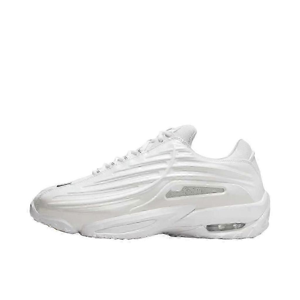 (EU 42, White) Men's Platform Running Shoes,Retro Casual Sneakers with Air Cushion, Shock Absorbing Athletic Shoes 25-26