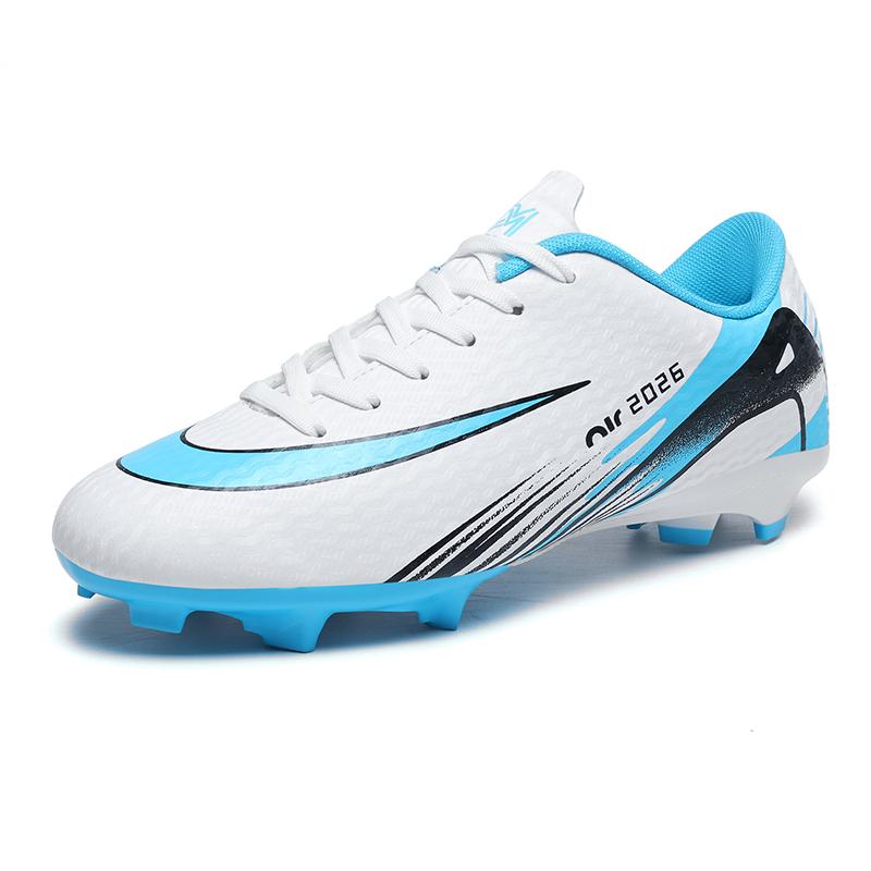 Mens Football Shoes Summer Fashion New FG/TF Lightweight Wear Resistant Indoor Grass Training Competition Soccer Shoes for Man