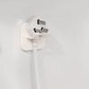 Punch-free Plug Hook Double Hook Power Cord Storage Rack Multifunction Wall Storage Hooks  Kitchen