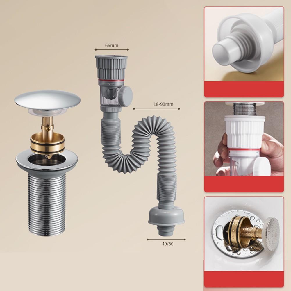 

Easy Install Stainless Steel Drainer for Bathroom and Kitchen Sinks