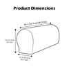 Elastische Stoff-Sofa-Armschoner-Set, Rutschfeste, Fleckenabweisende Armlehnen-Schutzhüllen für Möbelschutz, Universelle Passform