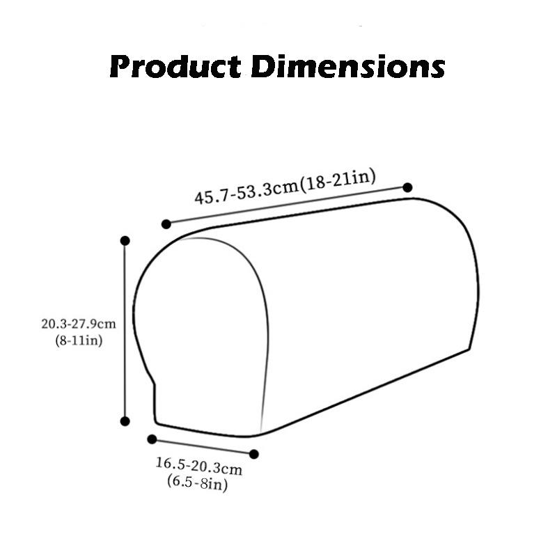 Elastische Stoff-Sofa-Armschoner-Set, Rutschfeste, Fleckenabweisende Armlehnen-Schutzhüllen für Möbelschutz, Universelle Passform