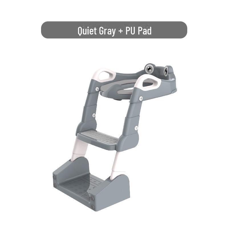 Children's Adjustable Toilet Seat with Stairs for Boys and Girls