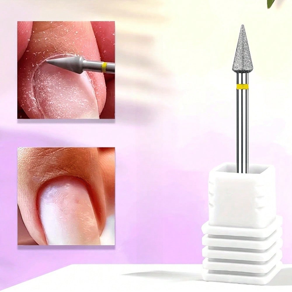 1pc Nail Polishing Bits, Nail Drill Bits, Nail Polishing Cleaning Brush, Pedicure Remover for Acrylic Gel, Nails Polishing Tools
