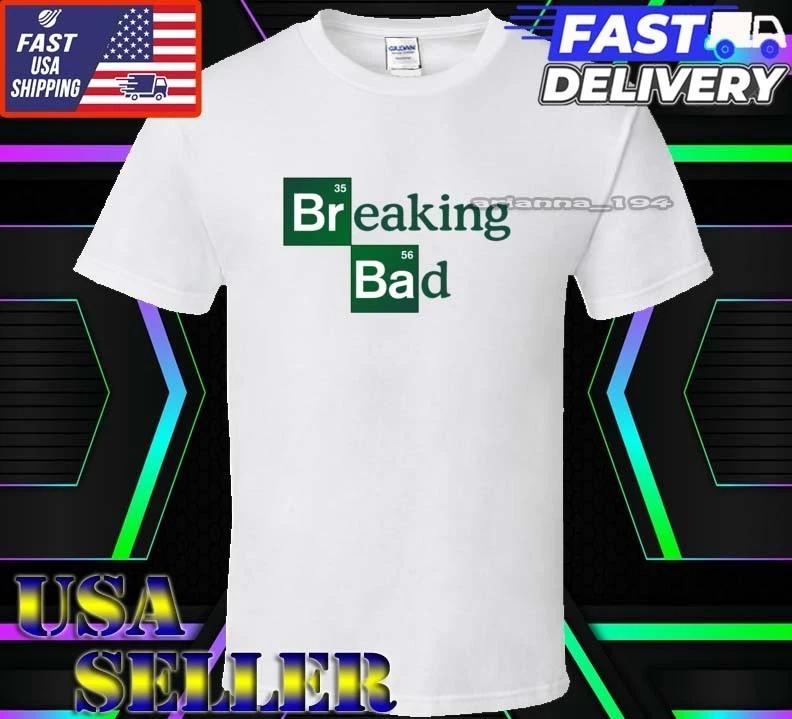 New Shirt Breaking Bad TV Logo T-Shirt Funny American Usa Unisex Size S-5XL 3XL