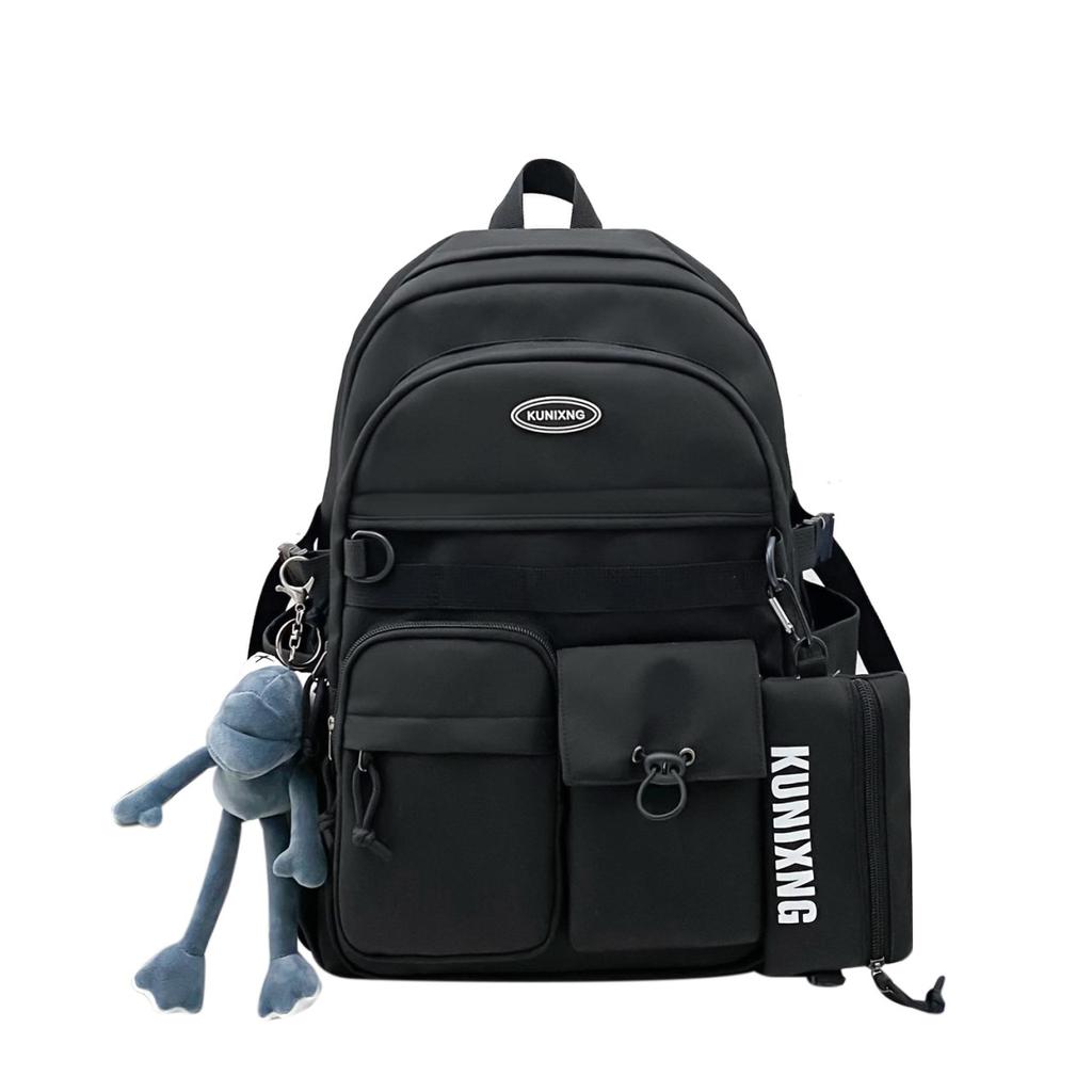 Middle School Student's Schoolbag Is High Value Simple Female College Student Lightweight College Style Large Capacity Backpack Male