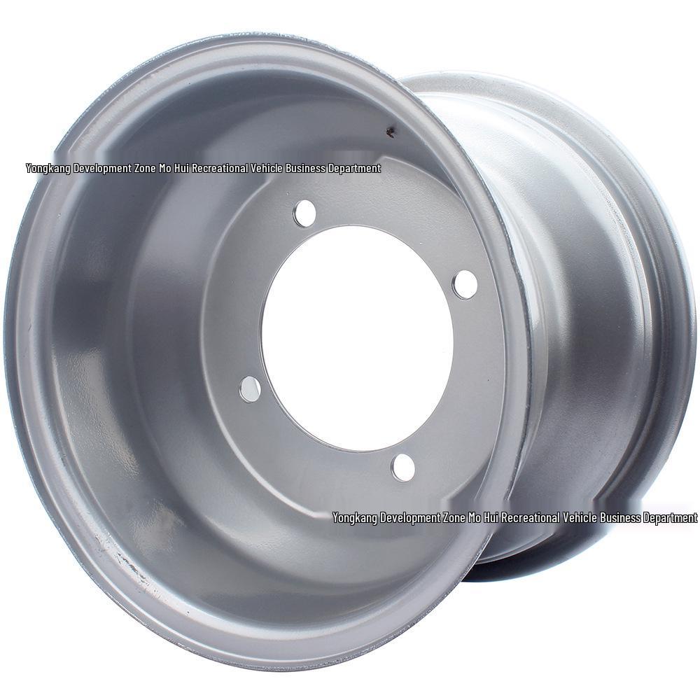 ATV Beach Buggy Kart Accessories: 18x9.5-8  Steel Rim, 4-Hole Iron Hub Tire Wheel Other