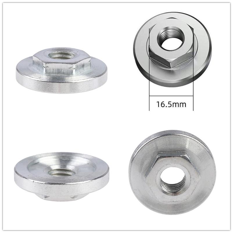 [TL]Universal 100 Type Angle Grinder Hex Locking Nuts Replacement Steel