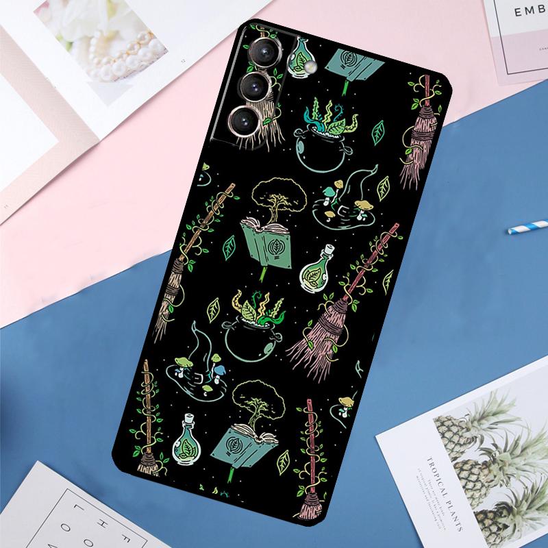 Girly Forest Witch Cowgirl Rodeo Case For Samsung Galaxy S25 Ultra S21 S22 S23 S24 Ultra S9 S10 Plus S20 FE S25 FE Back Cover