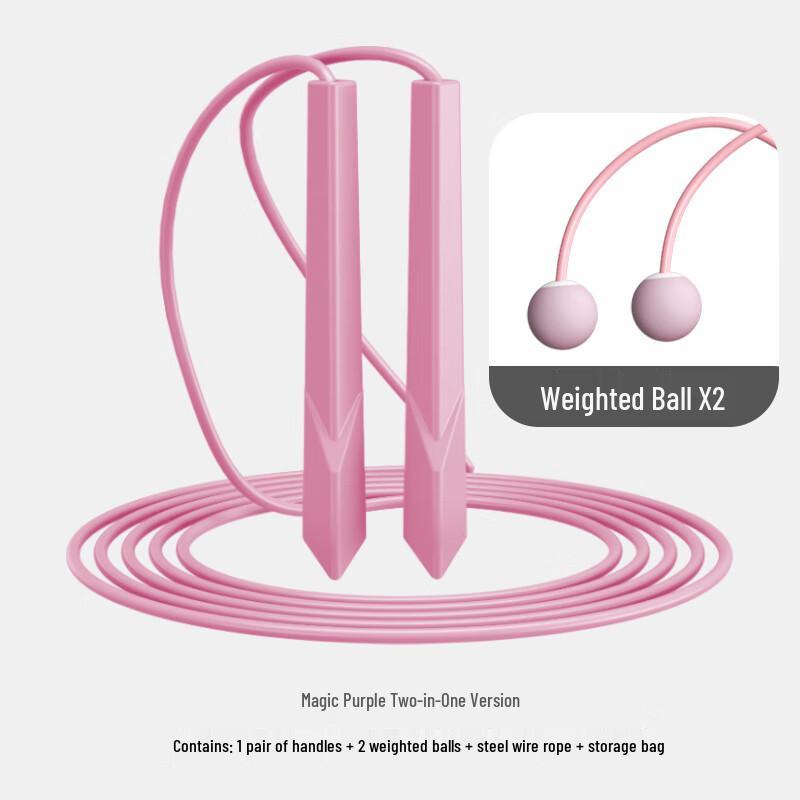 WEZHO PVC Handle Speed Jump Rope