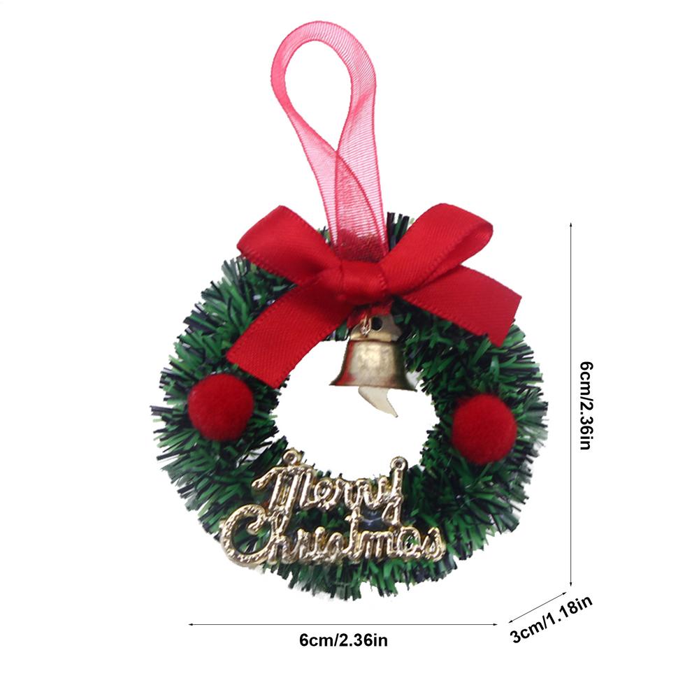 New Year Christmas Wreaths Door Hanging 30cm Large Christmas Wreath for Door Window Artificial Hanging ornaments