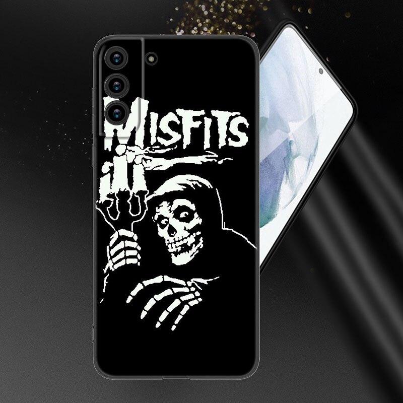 The Misfits Glenn Danzig Phone Case For Samsung Galaxy S20 S21 FE S22 Ultra S10 Lite S10E S9 S8 Plus S7 Edge Soft Black Cover