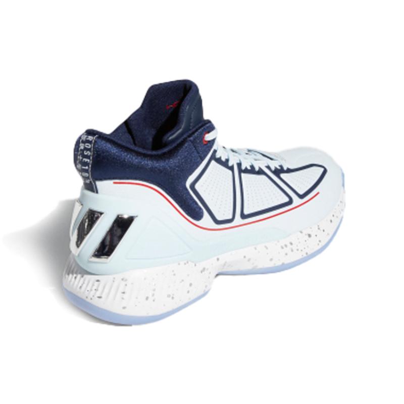 Adidas D Rose 10 'Light Sky Blue Silver' Sneakers EH2130