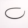 Simple and stylish black toothed non-slip headband for washing face, bangs pressing headband, women's adult hair clip, plastic hairpin, set of 12