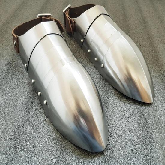 Medieval Steel Sabaton with Shoes Combo Pair Armor for Cosplay, Sca, Larp Armor, Battle Boots Pair Armor Best Gift For Christmas, New Year