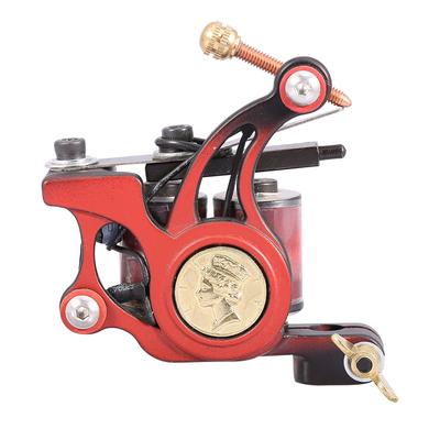 Professionelle 10-Wickel-Tätowiermaschine Porträtmuster Tätowierpistole Shader Liner