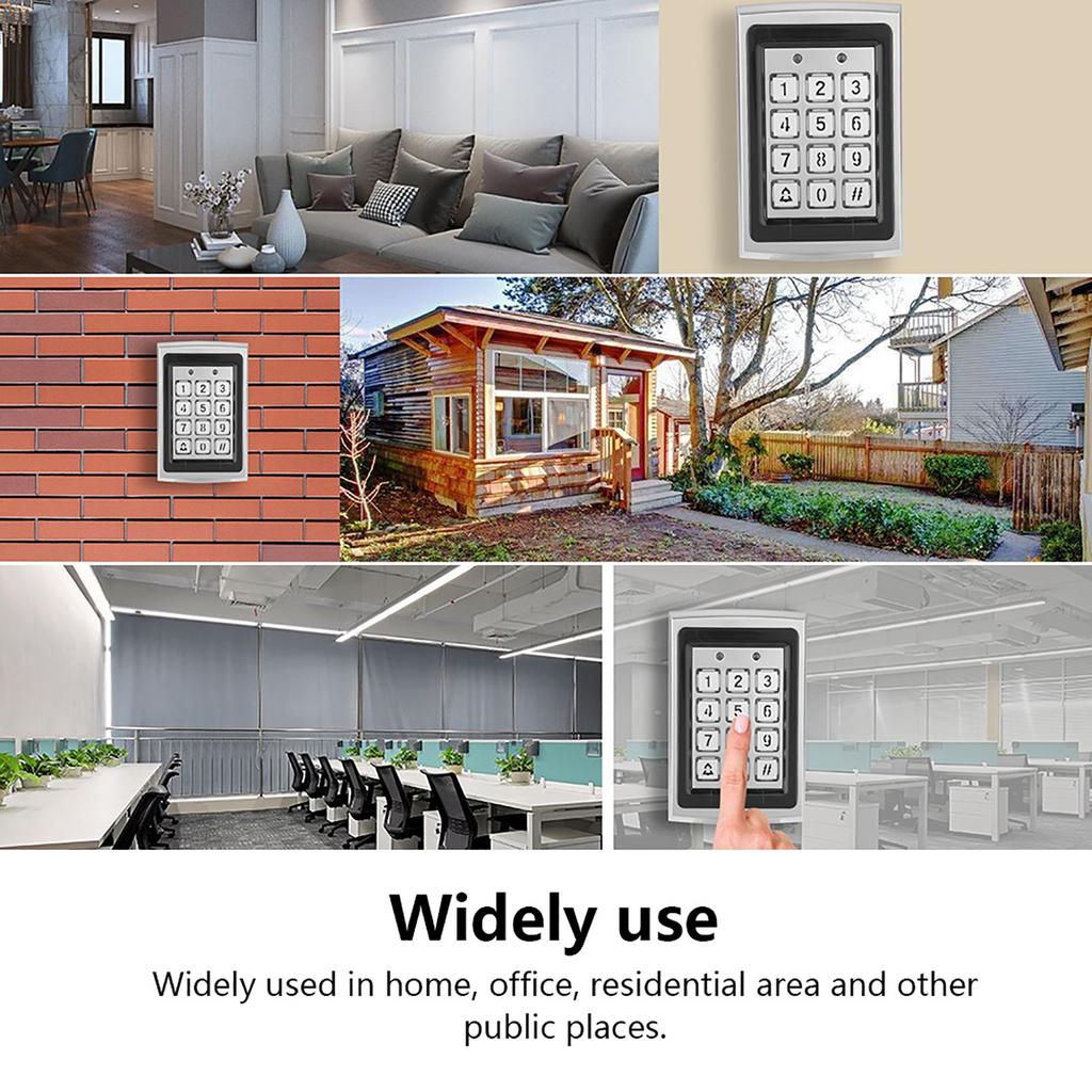 RFID Card Door Access Controller Keypad With Backlight Security Door Access Control