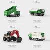 Alloy Waste Disposal Truck Inertia Engineering Vehicle For Kids Educational Play