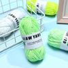 50g Neuartiges Funktionsgarn Leuchtet im Dunkeln Leuchtgarn Handstricken Teppich Pullover Mütze Wolle Leuchtgarn Nähzubehör