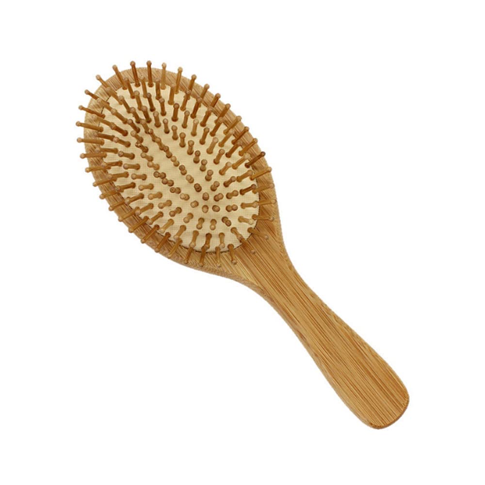BetterJonny Wooden Paddle Popular Bamboo Comb for Hair Scalp Travel Brush, Women, Anti-Static, Care, Massage, Comb, Unisex.