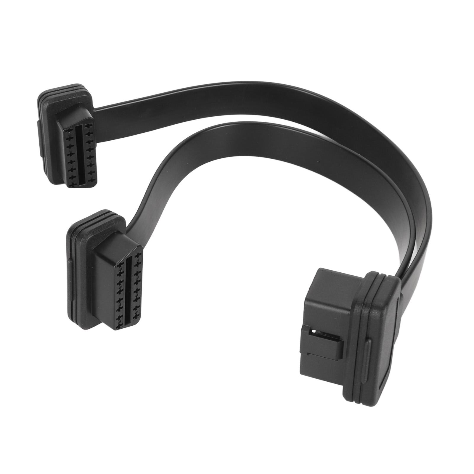 

OBD Y-образный удлинительный кабель-разветвитель 16 контактов 1 для 2 OBD мужской-женский адаптерный кабель автомобильный диагностический